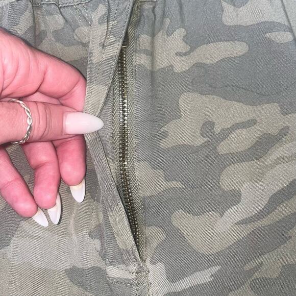 Ashley Stewart romper Camo print Twill Cargo jumper Plus SZ 22 - Picture 4 of 10